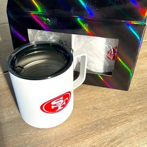 49ers insulated mugs - set of 2!